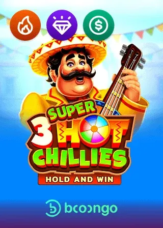 3 Super Hot Chillies Slot von 3Oaks spielen